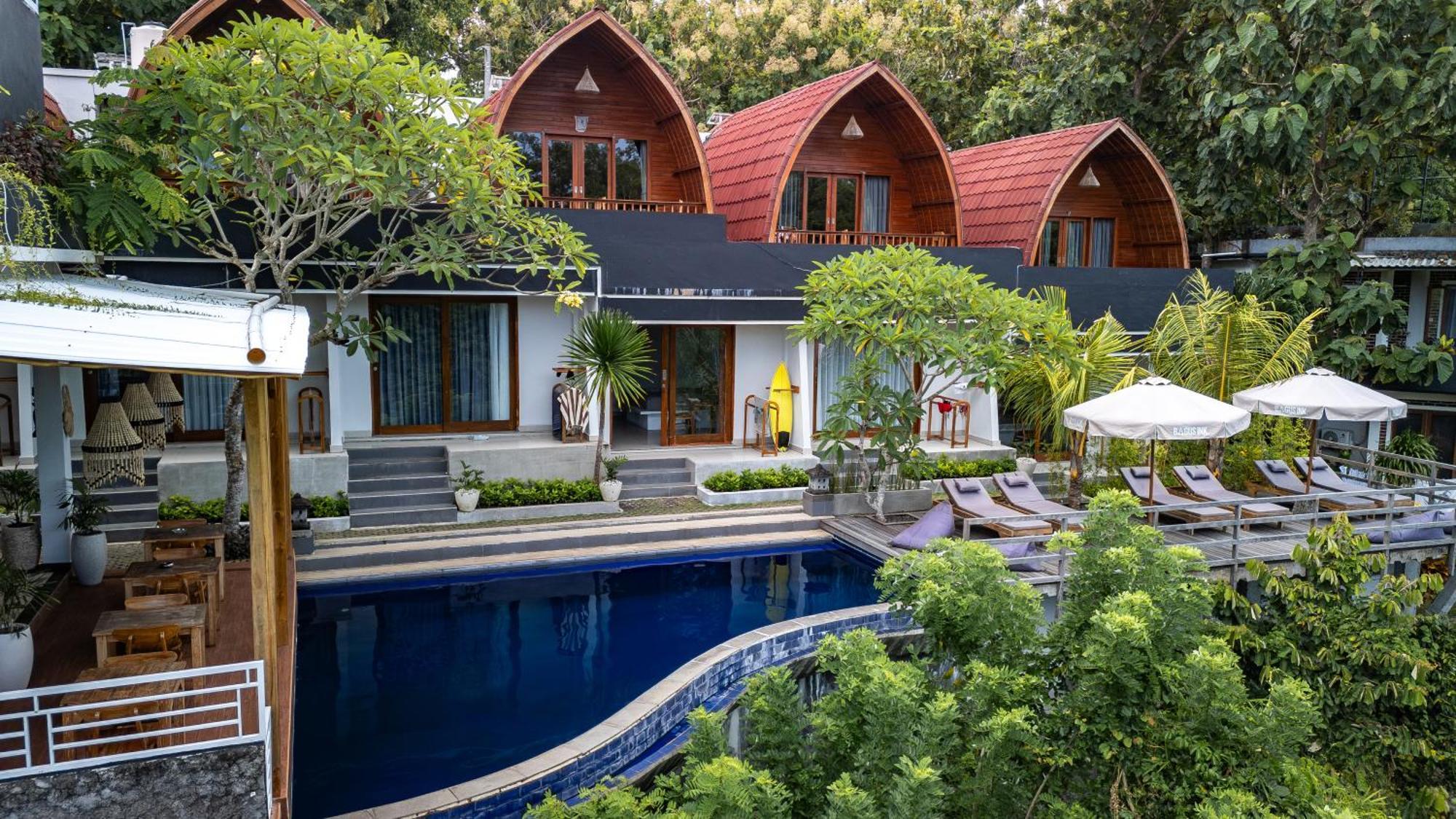 Bagus Ink Surf Camp Hostel Uluwatu Buitenkant foto